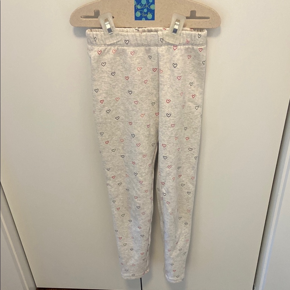 GAP Kids Gray Heart Leggings